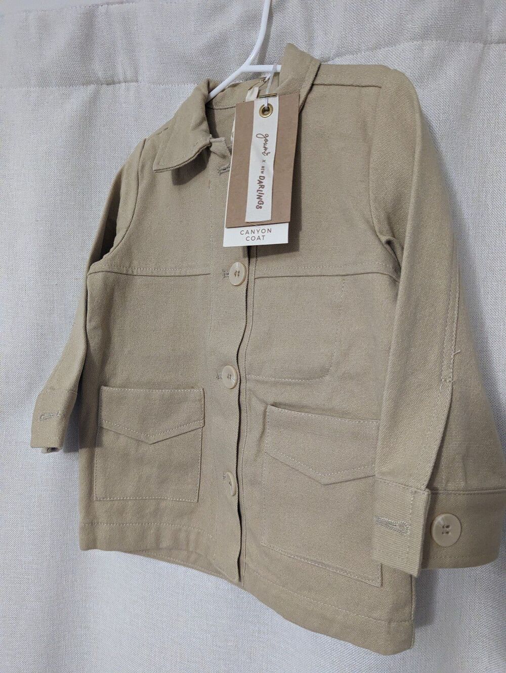 BNWT Goumi Kids Canyon coat, size 3T-4T